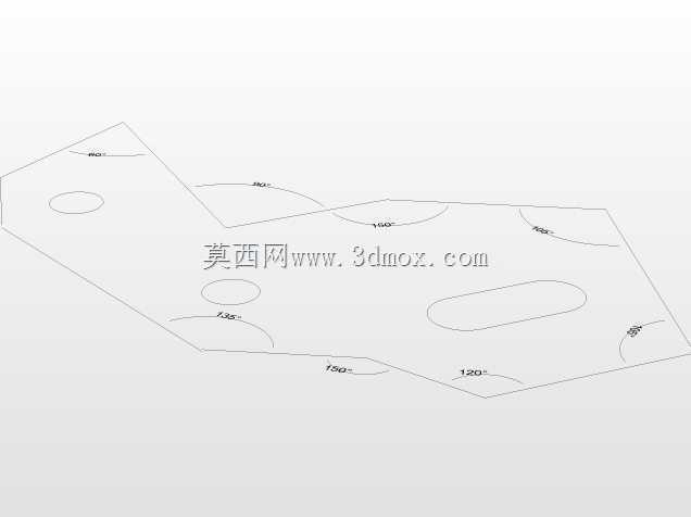 AUTOCAD二维模型