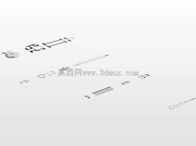 AUTOCAD二维模型