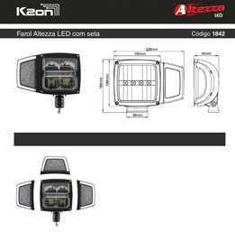 1842 Farol Altezza LED组件