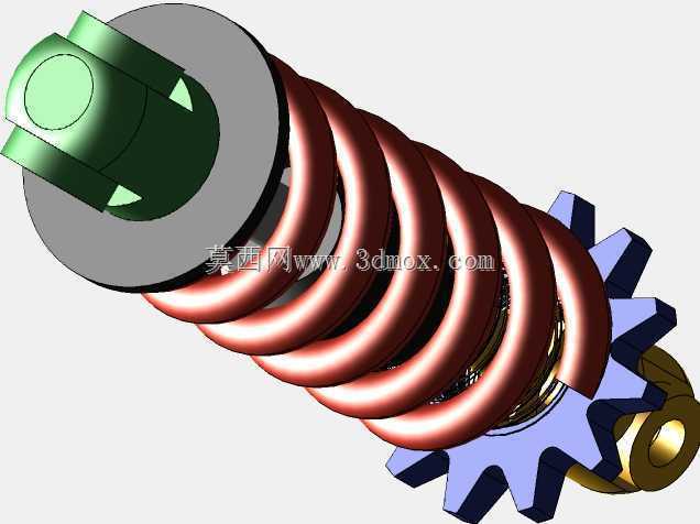 减震器(Fusion 360+Inventor文件)