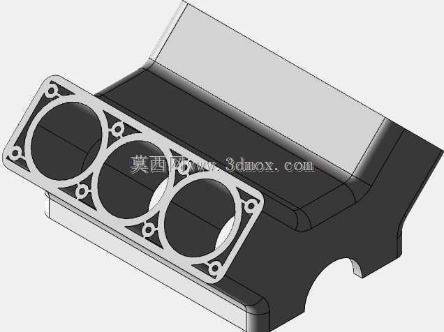 Inventor中的3缸发动机缸体|| Inventor教程||发动机缸体设计|| 3d Cad中的发动机