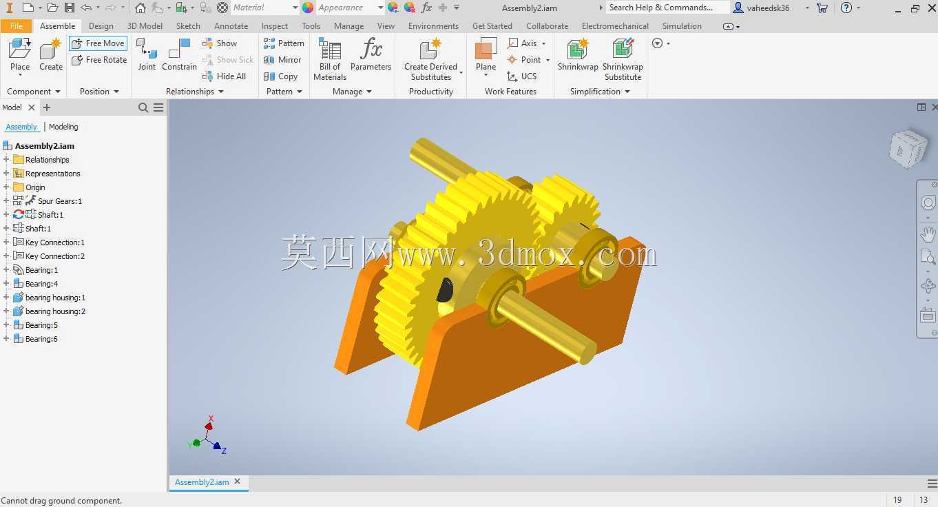 ʹ��Autodesk Inventor�ĳ��ִ���ϵͳ