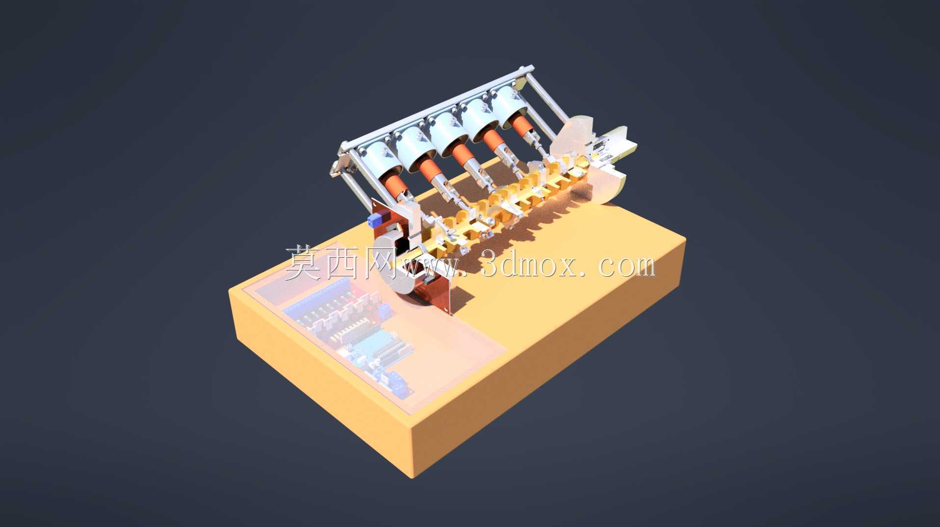 计算机控制的V10电磁阀发动机