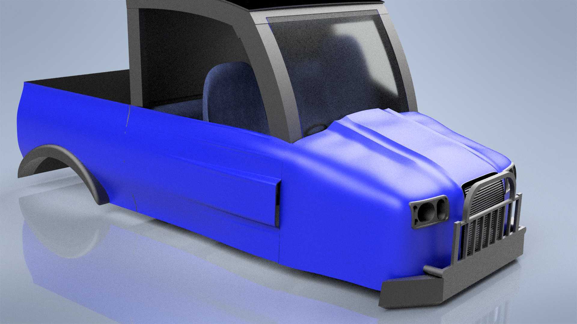 发明家制作怪物卡车