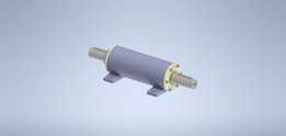 使用(Inventor)CAD软件的PDN 214轴承箱组件