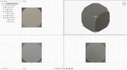 Cubo com esquinas arredondadas-Prática Fusion 360