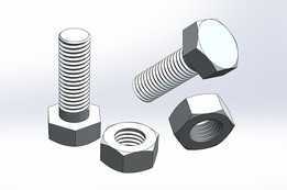Solidworks 2023-��˨����ĸ��ģ