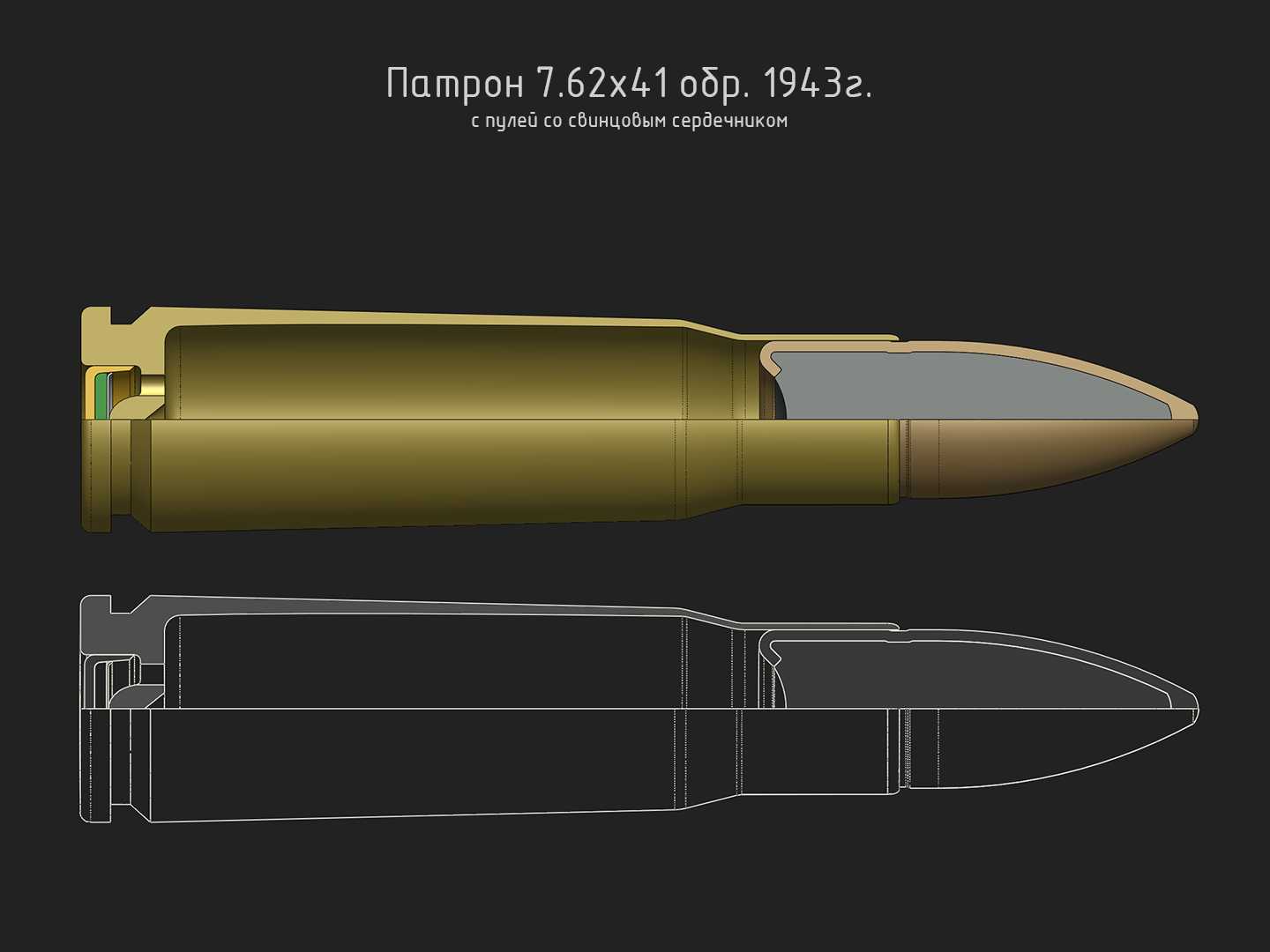7.62x41 1943型