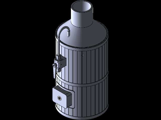 带离合器的2x1缸蒸汽机操作绞盘