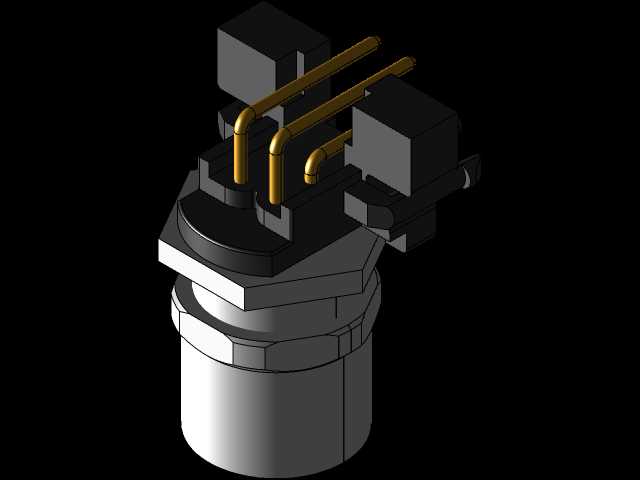 M12 5位置连接器