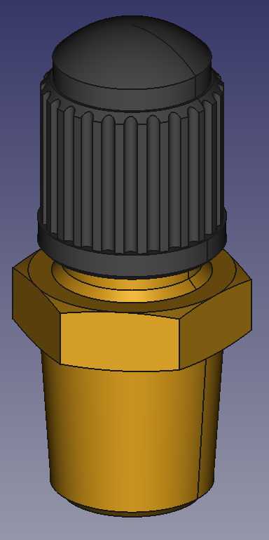 1/8“NPT Schrader阀