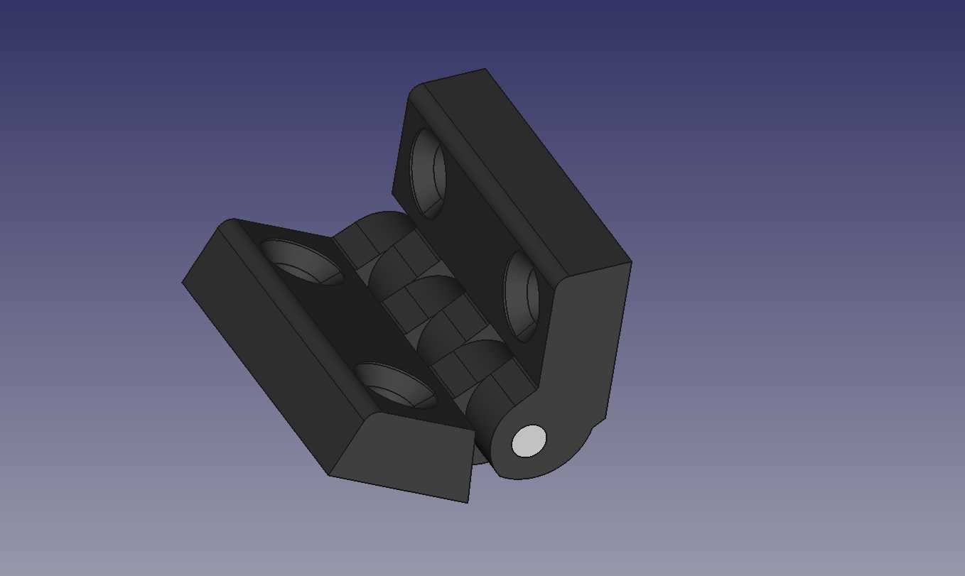 塑料30mm x 30mm铰链