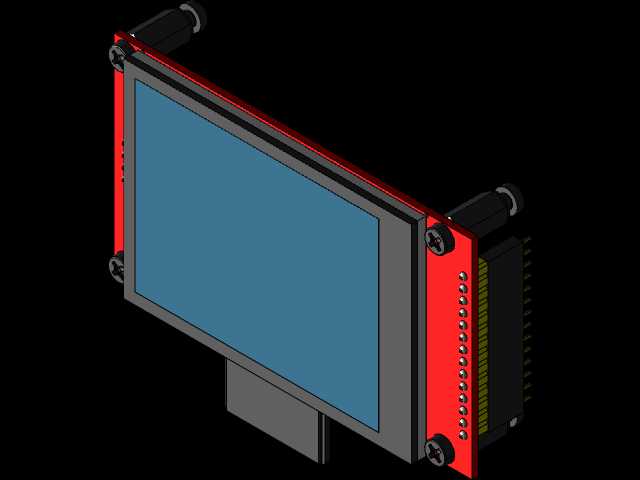 2.8英寸TFT LCD 240x320显示屏,带SD卡插座