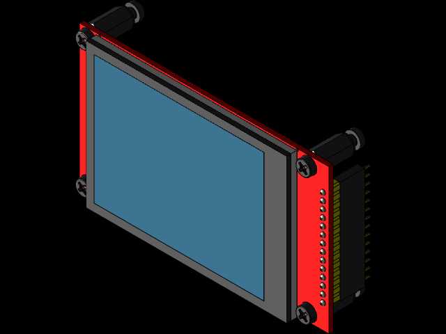 2.8英寸TFT LCD 240x320显示屏,带SD卡插座