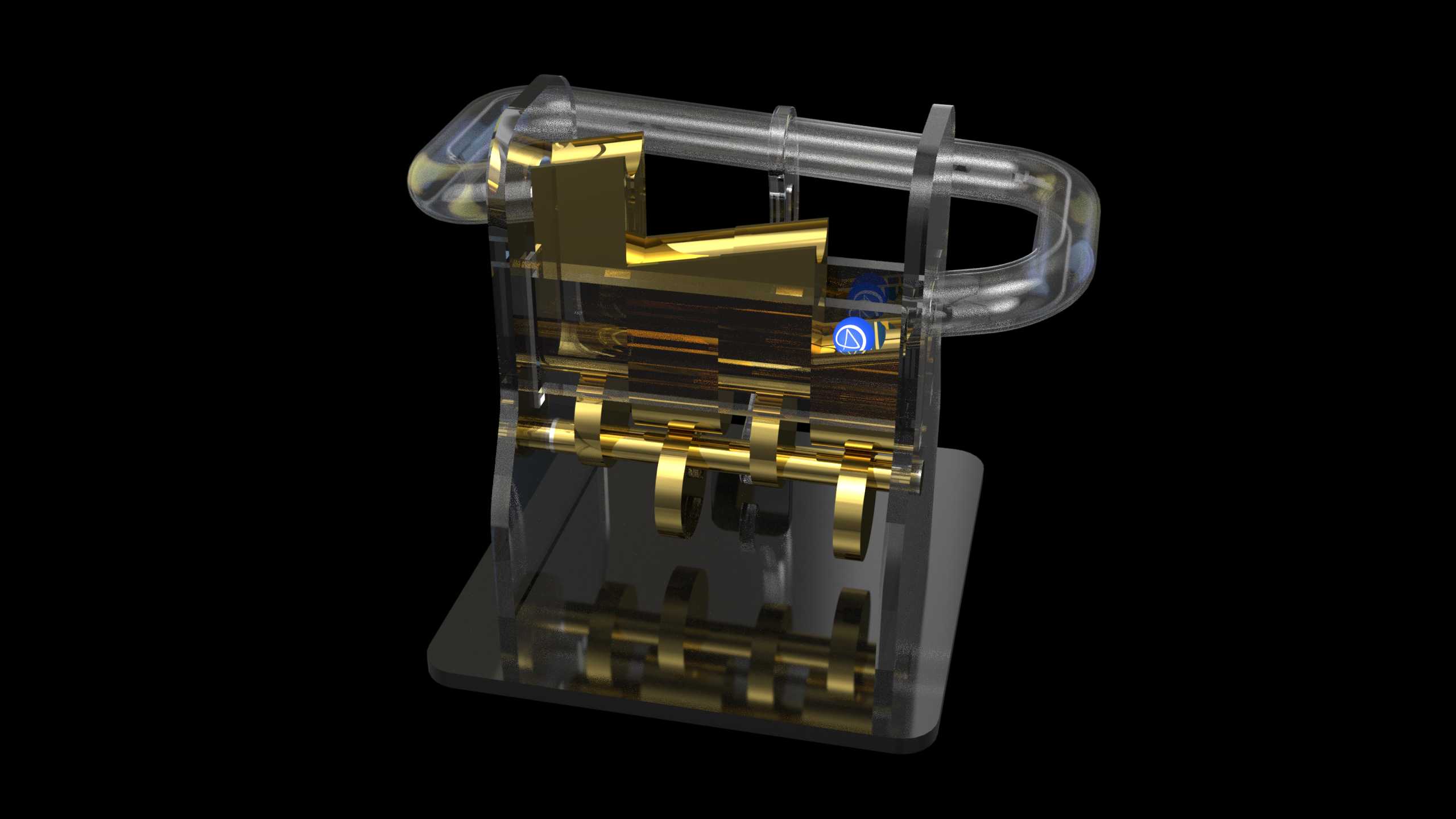 无尽循环中的大理石机器-SolidWorks2023