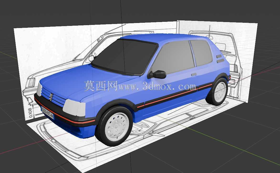 �����Projet 04����205 GTI