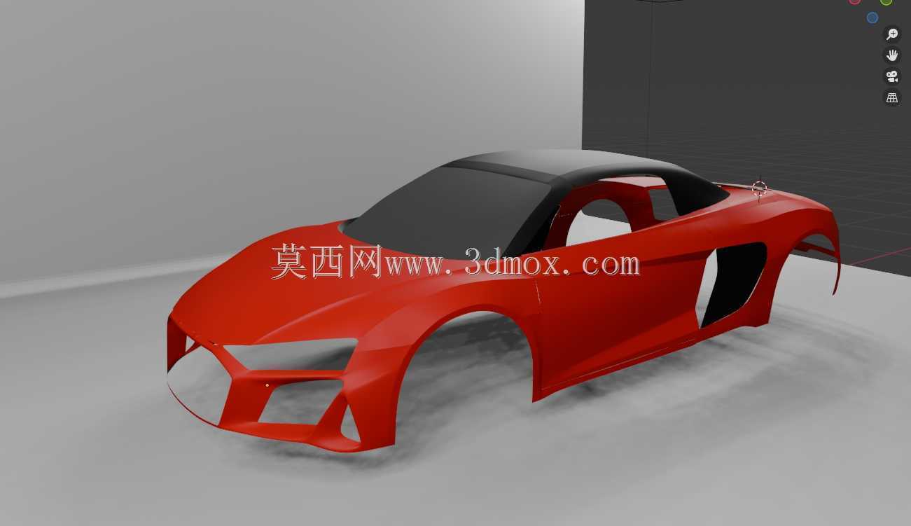 Blender Projet 05奥迪R8 V10 Spyder