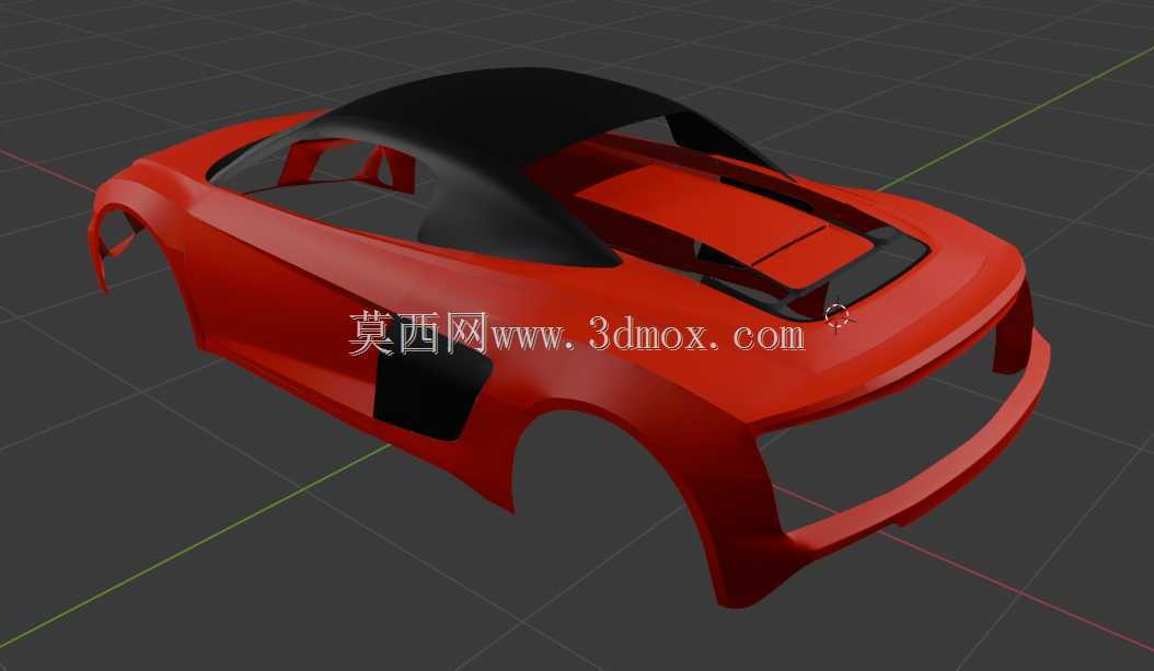 Blender Projet 05奥迪R8 V10 Spyder