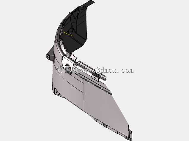 梅赛德斯-奔驰驾驶室重型卡车工业3D模型