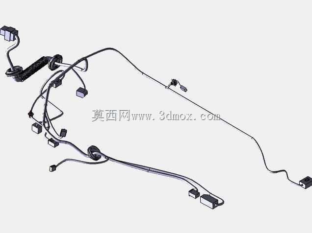 梅赛德斯-奔驰驾驶室重型卡车工业3D模型