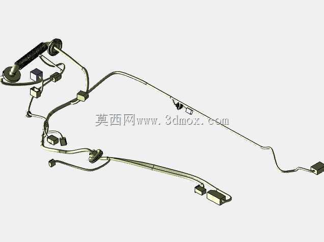 梅赛德斯-奔驰驾驶室重型卡车工业3D模型