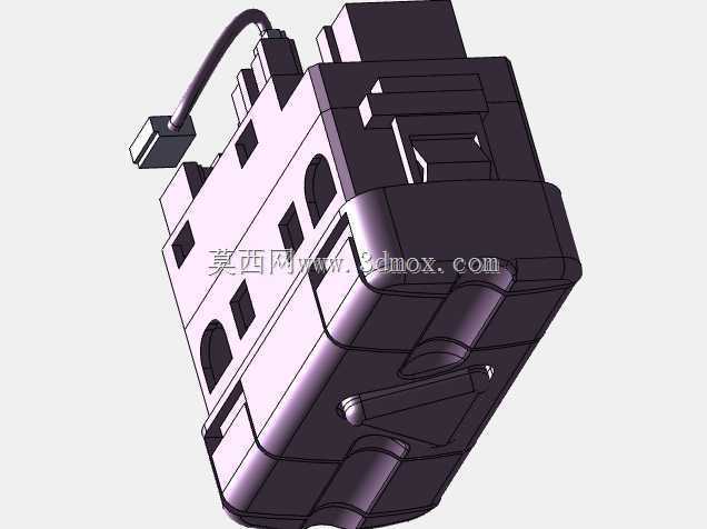 梅赛德斯-奔驰驾驶室重型卡车工业3D模型