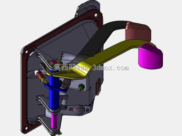 梅赛德斯-奔驰驾驶室重型卡车工业3D模型