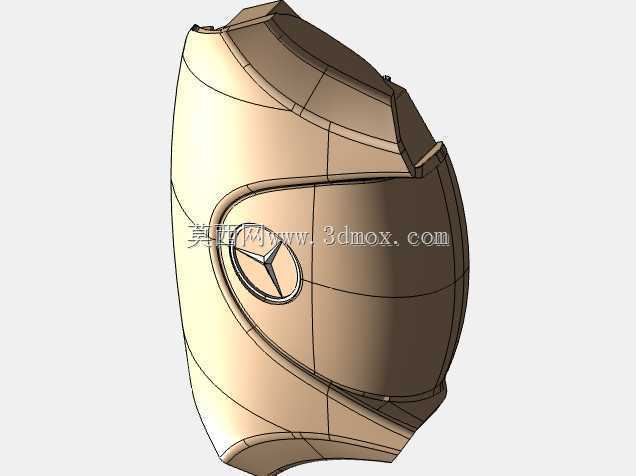 梅赛德斯-奔驰驾驶室重型卡车工业3D模型
