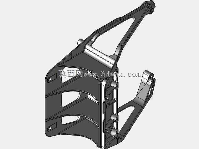 梅赛德斯-奔驰驾驶室重型卡车工业3D模型