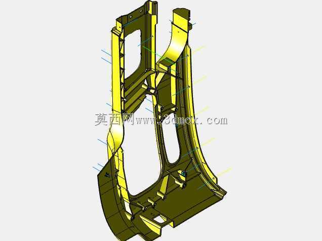 梅赛德斯-奔驰驾驶室重型卡车工业3D模型
