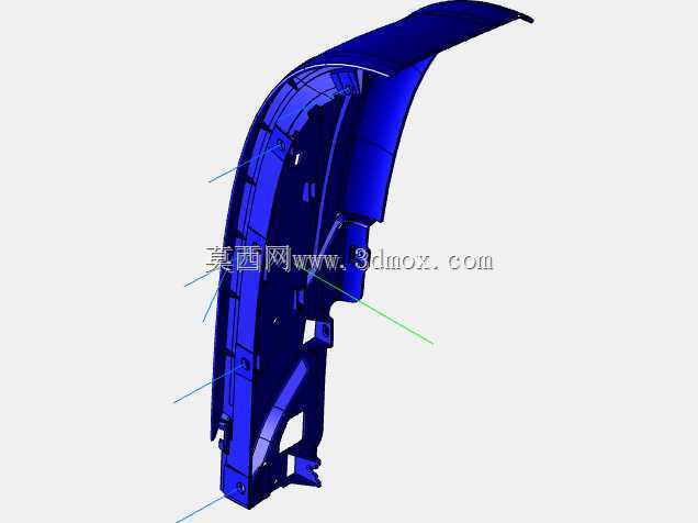 梅赛德斯-奔驰驾驶室重型卡车工业3D模型