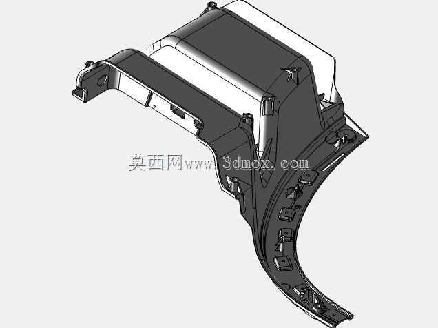 梅赛德斯-奔驰驾驶室重型卡车工业3D模型