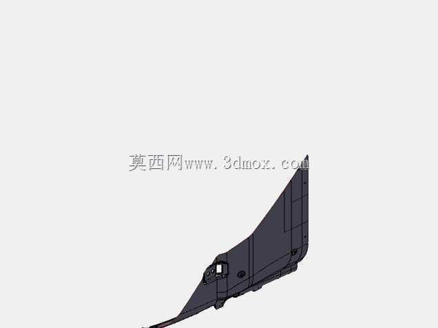 梅赛德斯-奔驰驾驶室重型卡车工业3D模型