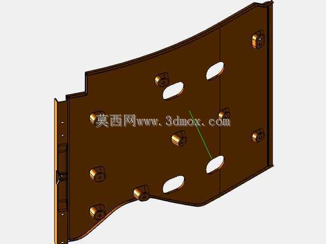 梅赛德斯-奔驰驾驶室重型卡车工业3D模型