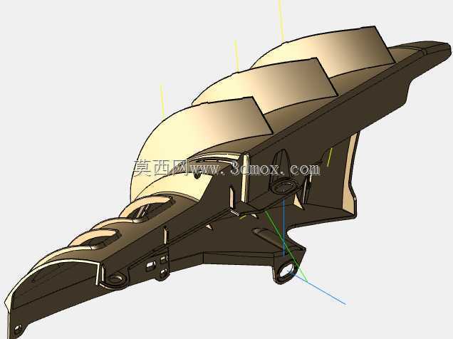 梅赛德斯-奔驰驾驶室重型卡车工业3D模型