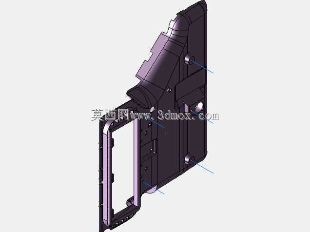 梅赛德斯-奔驰驾驶室重型卡车工业3D模型