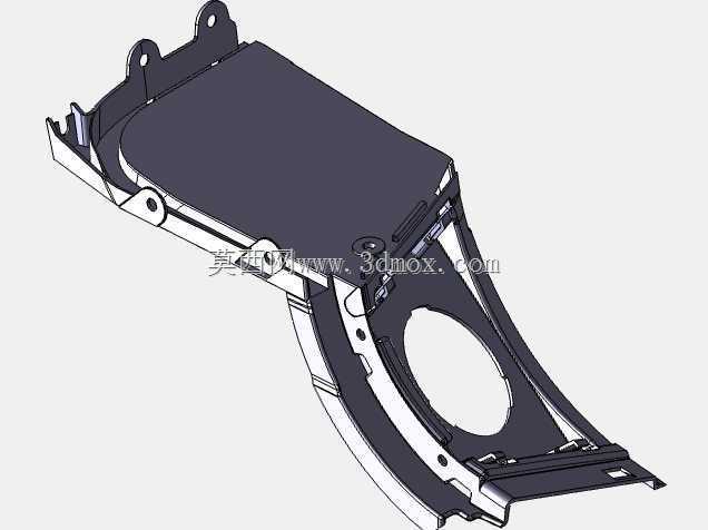 梅赛德斯-奔驰驾驶室重型卡车工业3D模型