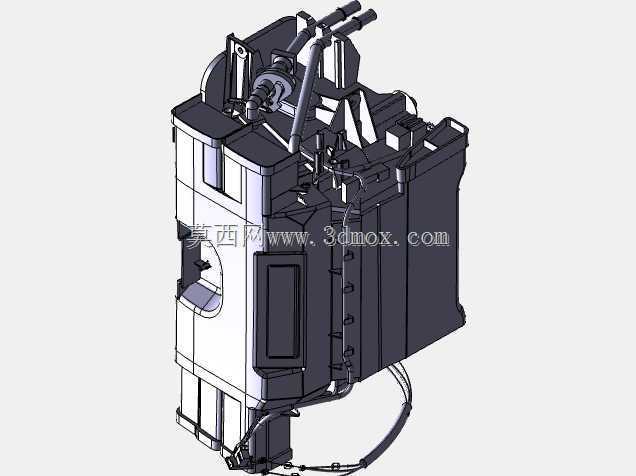 梅赛德斯-奔驰驾驶室重型卡车工业3D模型
