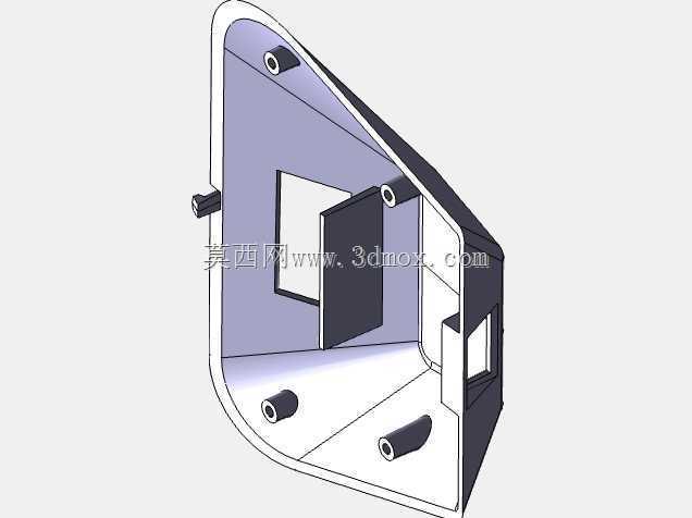 梅赛德斯-奔驰驾驶室重型卡车工业3D模型