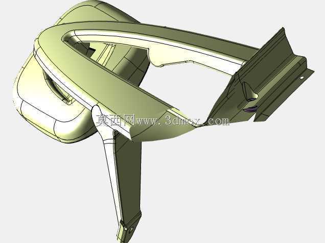 梅赛德斯-奔驰驾驶室重型卡车工业3D模型