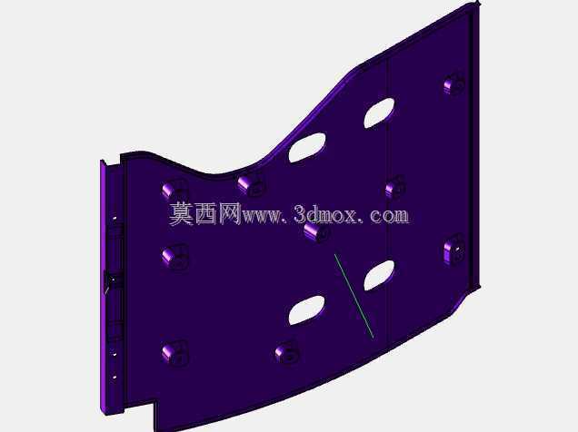 梅赛德斯-奔驰驾驶室重型卡车工业3D模型