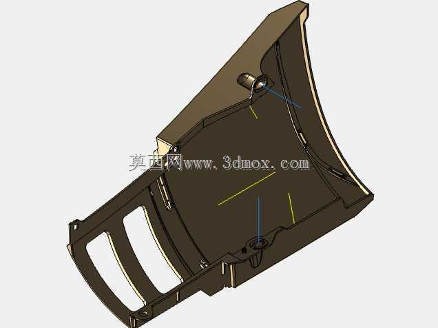 梅赛德斯-奔驰驾驶室重型卡车工业3D模型