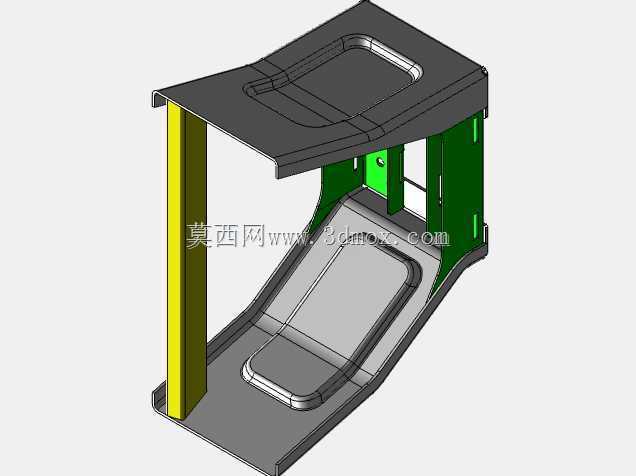 梅赛德斯-奔驰驾驶室重型卡车工业3D模型
