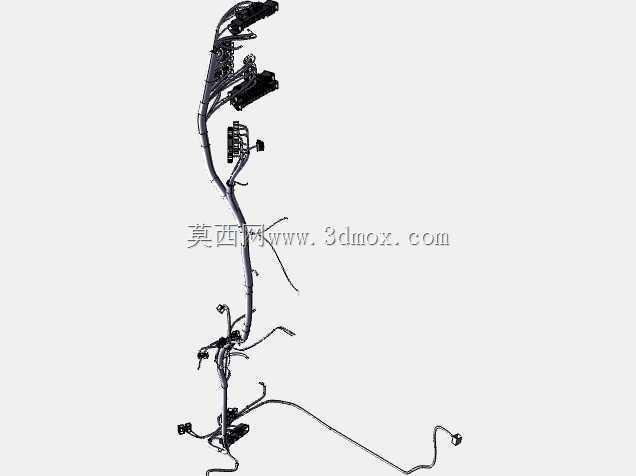 梅赛德斯-奔驰驾驶室重型卡车工业3D模型