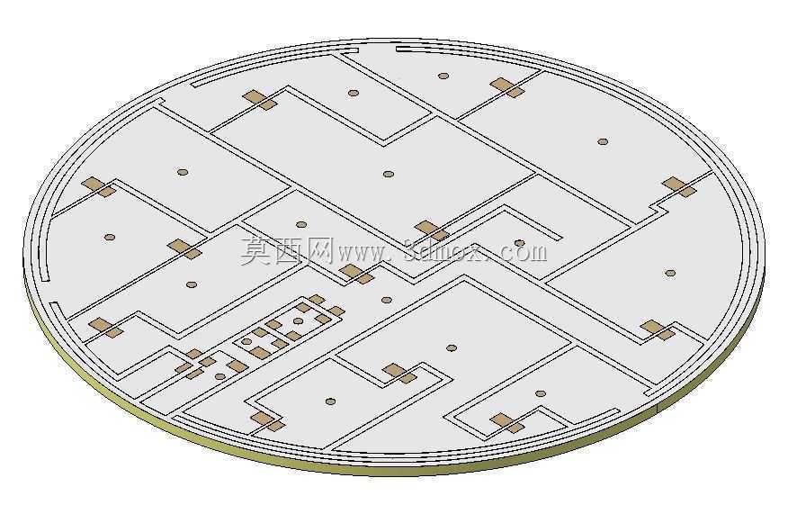 mled灯PCB组件