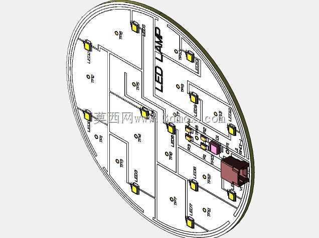 mled灯PCB组件