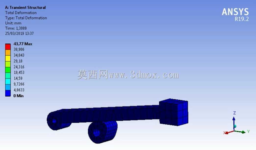 �Ӵ�����ansys˲̬�ṹ