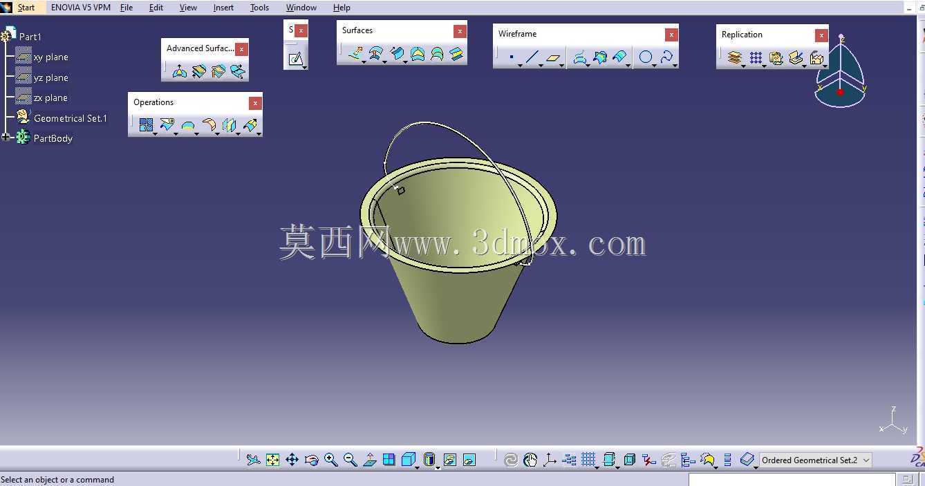 BUCKET��CATIA���棩