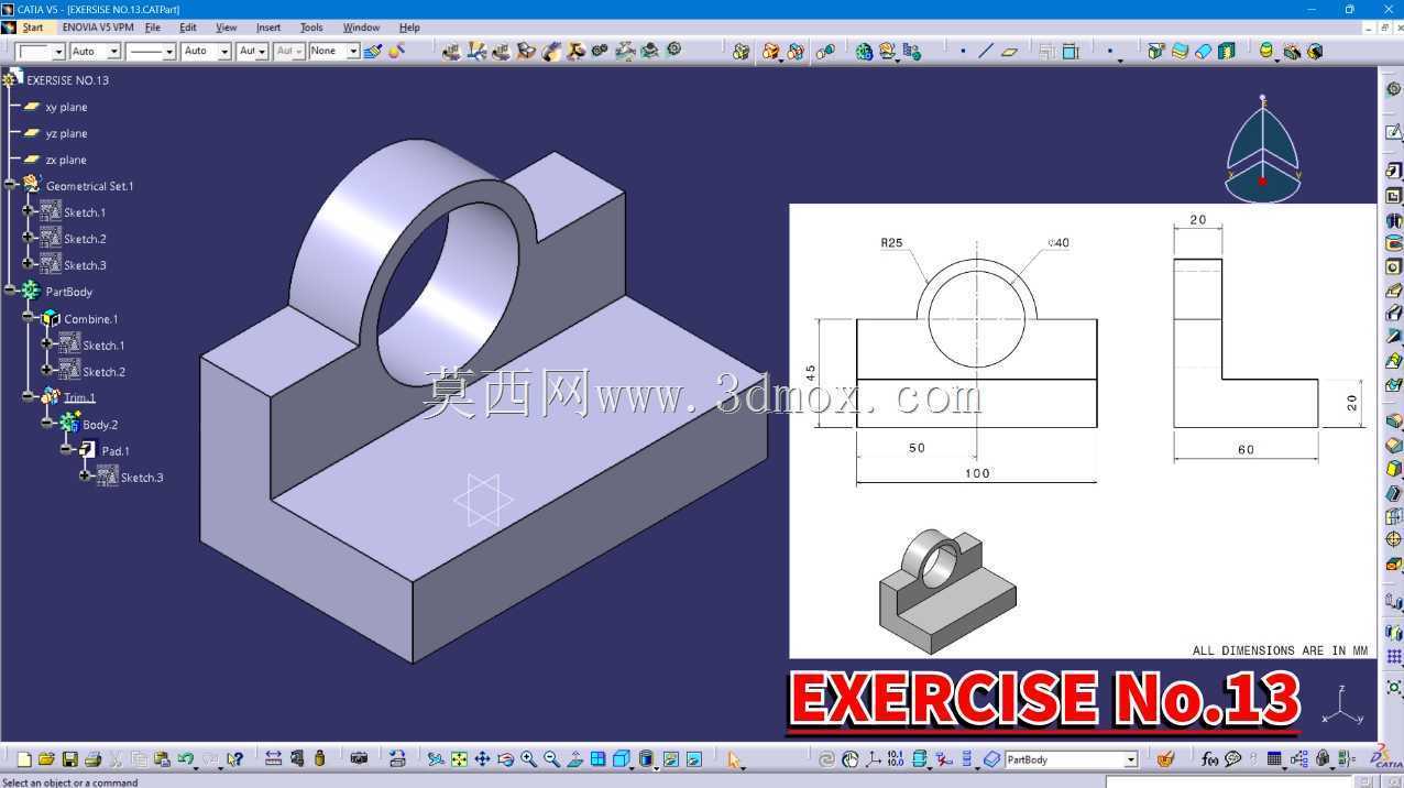 CATIA V5�����ƽ̳�13��������ϡ��޼��ͳĵ�