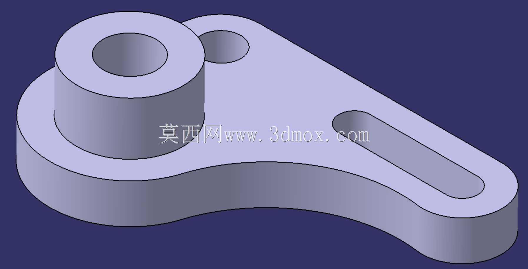 CATIA V5中的高效零件设计:练习17-多垫绘图教程